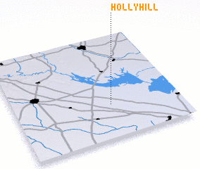 3d view of Holly Hill