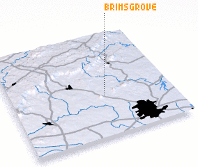 3d view of Brims Grove