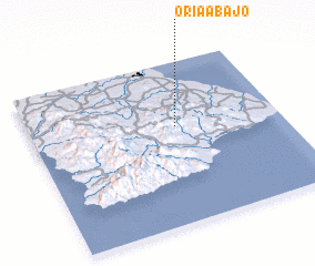 3d view of Oria Abajo