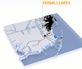 3d view of Kendall Lakes