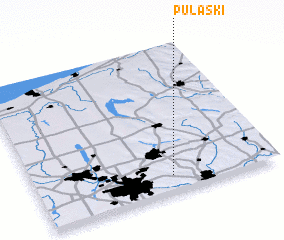 3d view of Pulaski