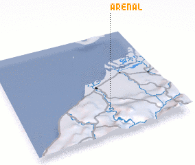3d view of Arenal