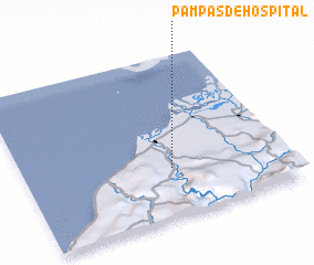 3d view of Pampas de Hospital