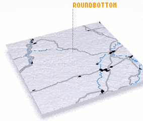 3d view of Round Bottom