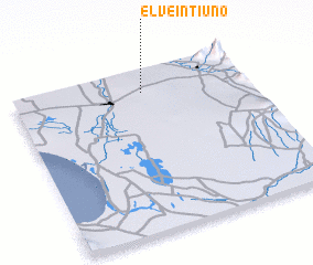 3d view of El Veintiuno