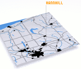 3d view of Hann Hill