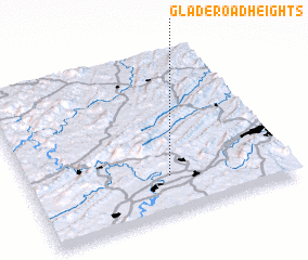 3d view of Glade Road Heights