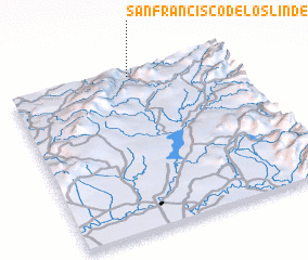 3d view of San Francisco de los Linderos