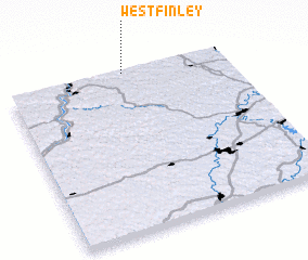 3d view of West Finley