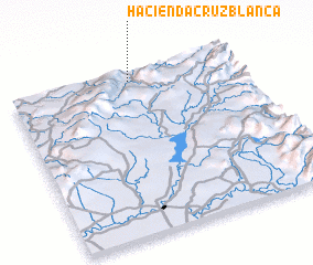 3d view of Hacienda Cruz Blanca