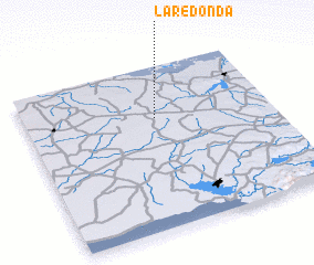 3d view of La Redonda