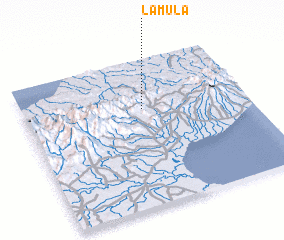 3d view of La Mula