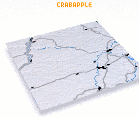 3d view of Crabapple