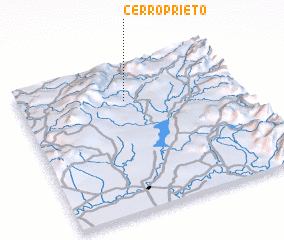 3d view of Cerro Prieto