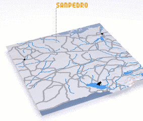 3d view of San Pedro