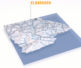 3d view of El Barrero