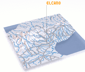 3d view of El Caño