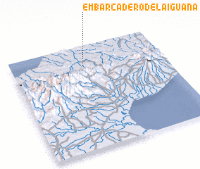 3d view of Embarcadero de la Iguana