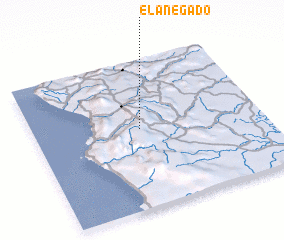 3d view of El Anegado