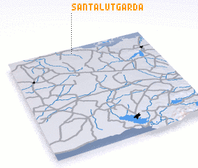 3d view of Santa Lutgarda