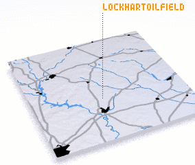 3d view of Lockhart Oil Field