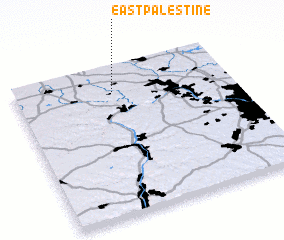 3d view of East Palestine
