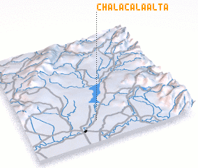 3d view of Chalacala Alta