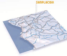 3d view of San Plácido