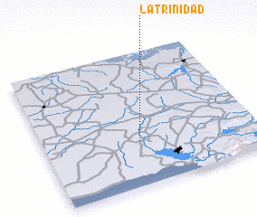 3d view of La Trinidad