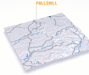 3d view of Falls Mill