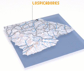 3d view of Los Picadores