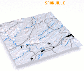 3d view of Snowville