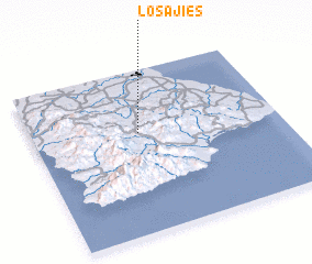 3d view of Los Ajíes