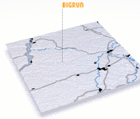 3d view of Big Run