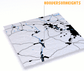 3d view of Hooverson Heights