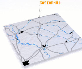 3d view of Gaston Mill