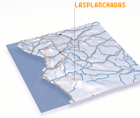 3d view of Las Planchadas