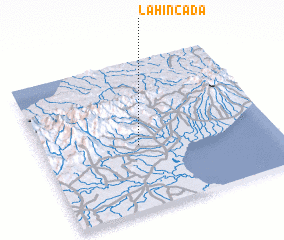 3d view of La Hincada