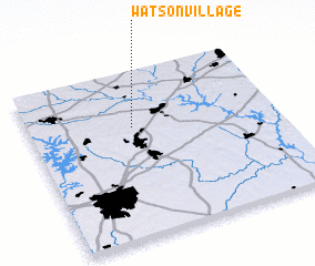 3d view of Watson Village
