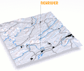 3d view of New River