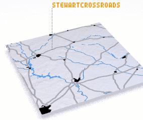 3d view of Stewart Crossroads