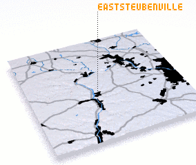 3d view of East Steubenville