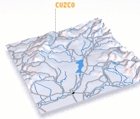 3d view of Cuzco