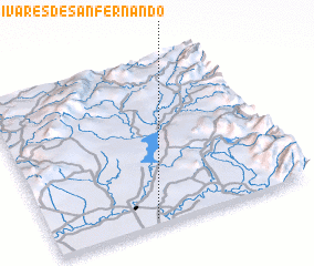 3d view of Olivares de San Fernando