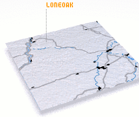 3d view of Lone Oak