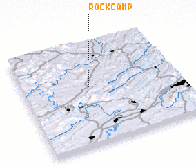 3d view of Rock Camp