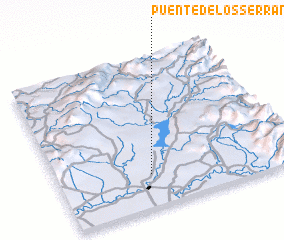 3d view of Puente de Los Serranos