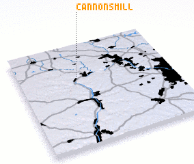 3d view of Cannons Mill