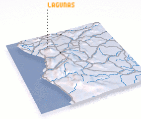 3d view of Lagunas