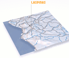 3d view of Las Piñas